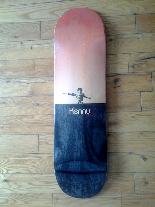 KENNY SKATEBOARD DECK